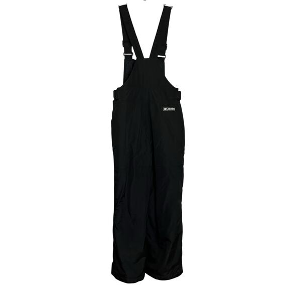 Columbia Kids Black Overalls Snowsuit Ski Bib Size 10/12 (2999) - Picture 1 of 6